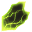 Obsidian Flame Green Shield