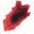 Obsidian Flame Red Force Gem