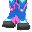 3rd Anniversary Mecha Blue Shoes (F)