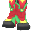 3rd Anniversary Mecha Red Shoes (F)