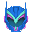 3rd Anniversary Mecha Blue Hat (F)