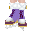 2025 Christmas Purple Shoes (F)