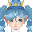 2025 Christmas Blue Hat (F)