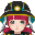 Firefighter 2025 Cyan Hat (F)
