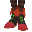 Spellbat Red Shoes (F)