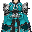 东方勇士青色衣服(女)