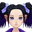 深色人工智能浴衣帽子(女)
