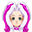 粉色现代外星人帽子(女)