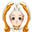 橙色现代外星人帽子(女)