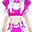粉色现代外星人衣服(女)