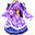 紫色浴衣(女)