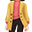 淡彩时尚黄色衣服(女)
