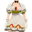 绿色蛋糕王后衣服(女)