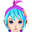 蓝色星星帽子(女)