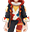 红色狂欢旅行者衣服(女)
