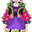 粉色仙人掌衣服(女)
