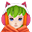 橙色冬季休闲帽(女)