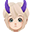 Oni-Style Kimono Purple Hat (F)