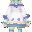 复活节兔子绿色衣服(女)