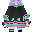 复活节兔子紫色衣服(女)
