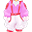 粉色春季兔子衣服(女)