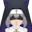 紫色驱魔师帽子(女)