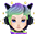绿色故障流帽子(女)