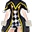 黑色谢莉德衣服(女)