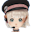 褐色偶像帽子(女)