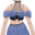 天蓝色偶像衣服(女)