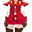 红色小精灵衣(女)
