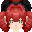 红色魔法少年帽子(女)