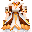 橙色魔法少年衣服(女)
