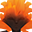 Obsidian Flame Orange Hat (F)