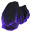 Obsidian Flame Purple Hands (F)