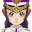 紫色军队帽子(女)