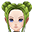 橙色尼奥帽子(女)