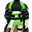 绿色尼奥衣服(女)
