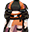 橙色尼奥衣服(女)
