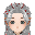 北方勇士白色帽子(女)