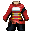 红色海盗衣服(女)
