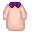 棉花糖粉红兔衣服(女)