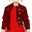 红色机车衣服(女)