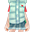 绿色鲨鱼宝宝衣(女)