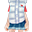 蓝色鲨鱼宝宝衣(女)