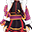 蛇武士粉色衣服(女)