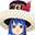 Snow Masquerade Blue Hat (F)