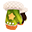 Snow Masquerade Green Hands (F)