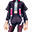 深色现代运动衣服(女)