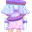 蓝色外星章鱼衣服(女)